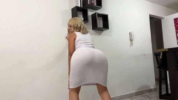 My Stepmom's Dance Training Uncovers Her Large, Jiggling Booty - veryfreeporn.com - Spain on nochargetube.com
