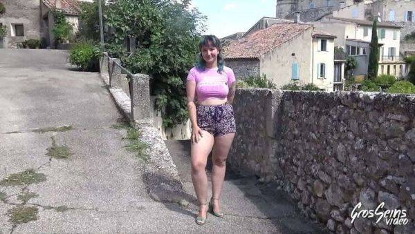 Khala, the naughty teen, goes wild for an outdoor tryst and a creamy finish - xxxfiles.com - France on nochargetube.com