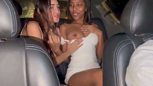 A intense car tryst with my Latin step-sister as stepfather pumps gas. - veryfreeporn.com - Colombia on nochargetube.com