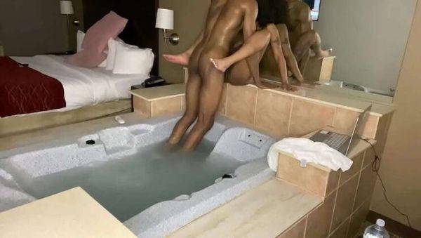 Bonus Scene! Jacuzzi Night with MILF Royalty & BBC Speshal Moneyxxx. Includes Hot Nutshot! - xxxfiles.com on nochargetube.com