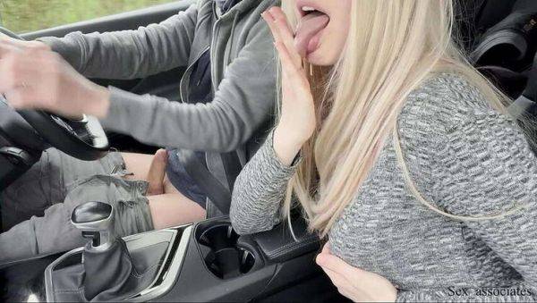Wonderful handjob driving! Enormous load. Cum feast. Cum play. Featuring Sofie Lund and Otto Holm - veryfreeporn.com on nochargetube.com