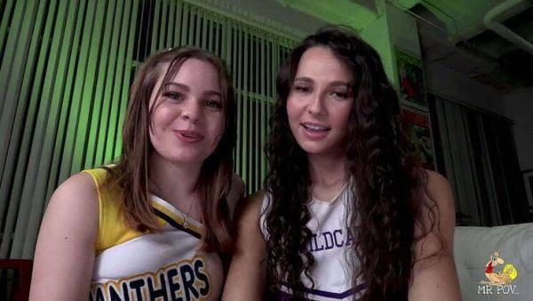 Teen Cheerleaders Liz Jordan & Adrianna Jade Caught by Lecherous Coach! - porntry.com - Jordan on nochargetube.com