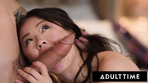Asian Teen Lulu Chu Abandons Study for Passionate Intercourse with Sly Partner, Apollo Banks - xxxfiles.com on nochargetube.com
