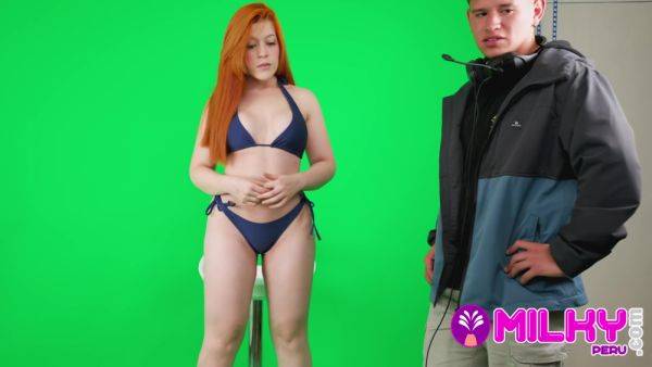 I Fucked The Assistant To Get The Job!! Redhead Goes To A Tv Casting - hclips.com on nochargetube.com