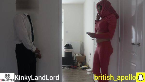 Landlord Caught Masturbating By Hijab Muslim Yoga Tenant Paying Rent & Cock Flash! Xxx - desi-porntube.com - India on nochargetube.com