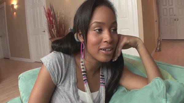 Mckenzie Sweet In A Horny Dark-skinned Girl Gets Her Pussy - upornia.com on nochargetube.com