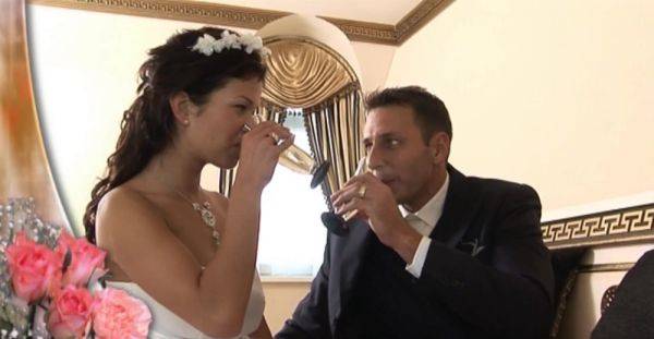 Bride gets intimate with her father-in-law right on her wedding day - xbabe.com on nochargetube.com