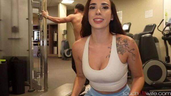 Hot Latin Lady Gaby Ortega Has a X-Rated Encounter at the Hotel Gym - xxxfiles.com on nochargetube.com