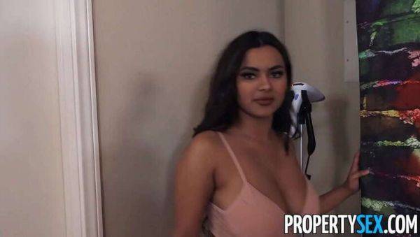 Curvy Tenant Numi Zarah: Seducing Her Landlord with Blowjob and Sex - xxxfiles.com on nochargetube.com