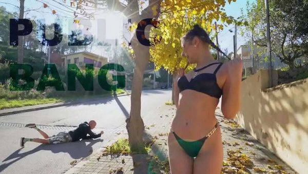 BangBros - Public Banging Collection with Ariana Van X, Blondie Fesser, Roma Amor & More! - porntry.com - Spain on nochargetube.com