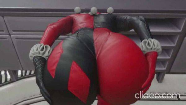 Harley Quinn Shakes Her Generous Curves - veryfreeporn.com on nochargetube.com