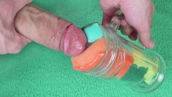 CREATE A CONvincing BEER GLASS VAGINA for Cumshot - veryfreeporn.com on nochargetube.com